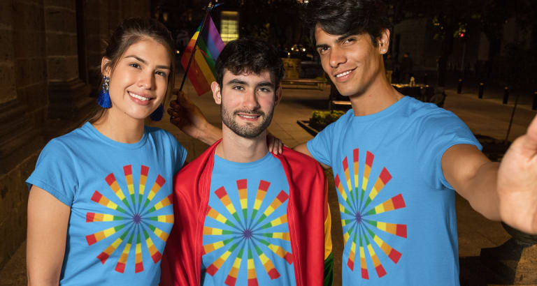 Custom pride shirts sale
